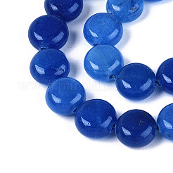 Chapelets de perles en jade blanc naturel teinté&nbsp;G-T143-16I