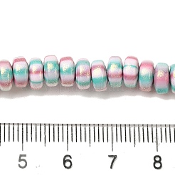 Chapelets de perle en pâte polymère manuel&nbsp;CLAY-H006-03A