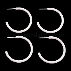 Boucles d'oreilles en céramique de zircone biocéramique hypoallergénique&nbsp;EJEW-Z023-01E