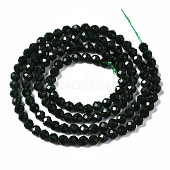 Sintetici verde perline Goldstone fili&nbsp;G-N328-44