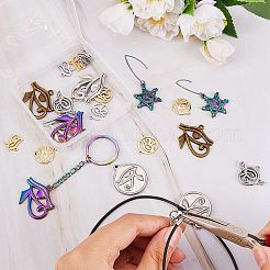 22pcs 11 Laser geschnittene Anhänger&nbsp;DIY-SZ0008-34