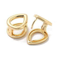 Orecchini a cerchio in ottone per le donne&nbsp;EJEW-E295-30KCG