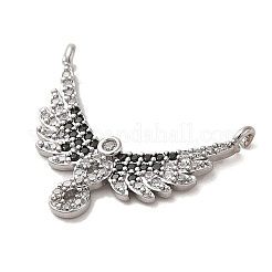 Pendentifs en laiton zircon cubique transparent&nbsp;KK-M275-17P