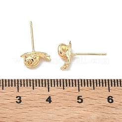 Pendientes de latón para mujer&nbsp;EJEW-F403-05G