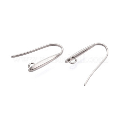 Anlaufgeschützte Ohrringhaken aus Edelstahl 304&nbsp;LS-X-STAS-K182-24P