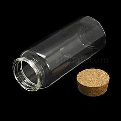 Glas Glasflasche für Perlen Container&nbsp;X-CON-E008-127x47mm