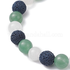 Stretch-Armbänder aus natürlichen gemischten Edelsteinen für Männer und Frauen&nbsp;BJEW-JB12492