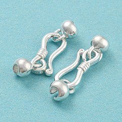 925 sterling silver fermagli s-gancio&nbsp;STER-Q191-07A-S