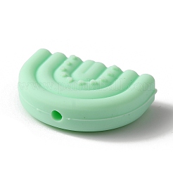 Perle di silicone ecologiche per uso alimentare&nbsp;SIL-WH0033-45F