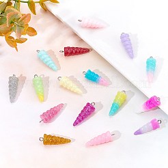 32 pendentifs en résine&nbsp;RESI-SC0001-87