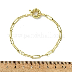 Messing-Büroklammer-Kettenarmbänder für Frauen&nbsp;BJEW-JB13615