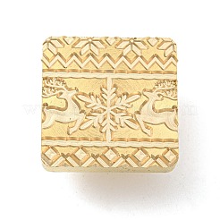 Weihnachtsthema Wachssiegel Messingstempelkopf&nbsp;TOOL-R125-04B