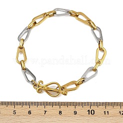 Gliederkettenarmbänder aus 304 Edelstahl für Damen&nbsp;LS-BJEW-C113-02GP