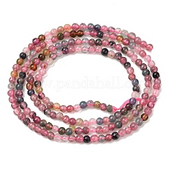 Fili di perle di tormalina multicolore naturale&nbsp;G-I289-05