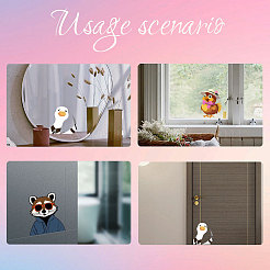 Wasserdichte reflektierende Kunststoffspiegelaufkleber&nbsp;DIY-WH0668-004