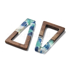 Pendentifs en résine et noyer&nbsp;FIND-R051-03A