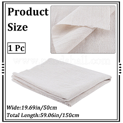 Tessuto di cotone e lino rettangolare&nbsp;DIY-WH20001-58B