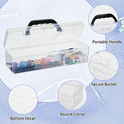 Werkzeugkasten-Organizer aus Kunststoff&nbsp;CON-WH0110-034