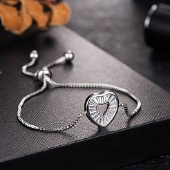 Umweltfreundliche galvanische Messingschieberarmbänder&nbsp;BJEW-EE0006-03P