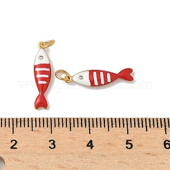 304 Edelstahl-Emaille-Anhänger&nbsp;X-STAS-P394-05G-03