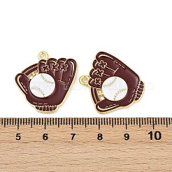 Colgantes de esmalte de aleación&nbsp;ENAM-V001-01H-G