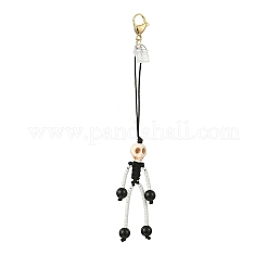 Colgante con cuentas de vidrio&nbsp;HJEW-MZ00284-06