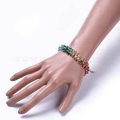 Glasperlen Armbänder&nbsp;BJEW-JB04406