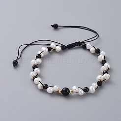 Bracciali perline intrecciati&nbsp;BJEW-JB05056