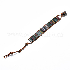 Rindslederband Armbänder&nbsp;BJEW-R309-01A-02