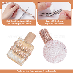 Glas Hotfix Strass&nbsp;DIY-WH0622-549A