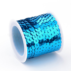 Umweltfreundliche Paillettenperlen aus Kunststoff&nbsp;PVC-Q092-6mm-2259