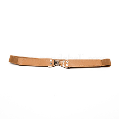 Elastischer PU-Gürtel mit Bowknot&nbsp;AJEW-WH0280-01LG