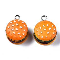 Pendentifs en résine opaque&nbsp;X-RESI-S356-061A