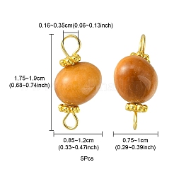 Natürliche Topas-Jade-Anhänger&nbsp;PALLOY-YW0001-55