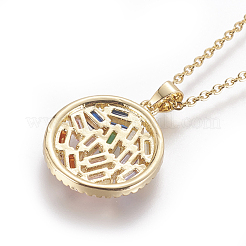Collares colgantes de acero inoxidable 304&nbsp;NJEW-E141-06
