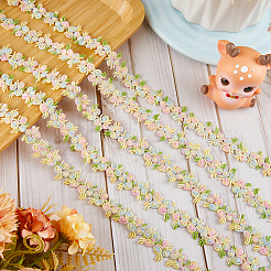 Ruban de bordure en polyester à fleurs de 10 mètre&nbsp;OCOR-GF0003-07A