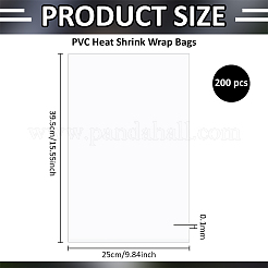 50 Stück PVC-Schrumpffolienbeutel&nbsp;ABAG-WH0045-83B