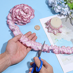 5 mètre de garniture à volants en polyester&nbsp;DIY-GA0010-17