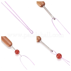 Flache elastische Kristallschnur&nbsp;EW-YW0001-0.8mm-02E