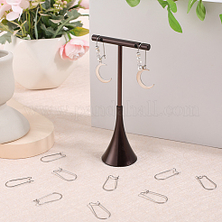 100 pieza de accesorios para pendientes de aro de acero inoxidable 304&nbsp;STAS-CN0001-48A