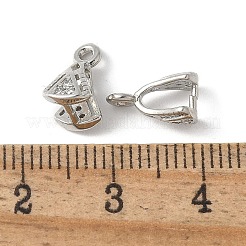 Latón micro pave cubic zirconia&nbsp;KK-D324-42P