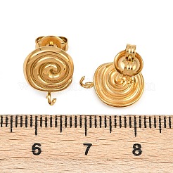 Boucles d'oreilles à tige en acier inoxydable 304&nbsp;EJEW-I320-01G