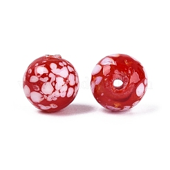 Perles vernissées manuelles&nbsp;LAMP-N042-03D