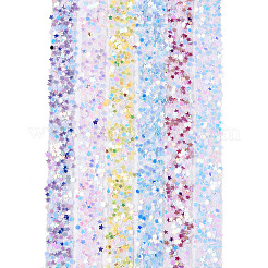 Stern- und flaches rundes selbstklebendes Harzband&nbsp;DIY-N008-01