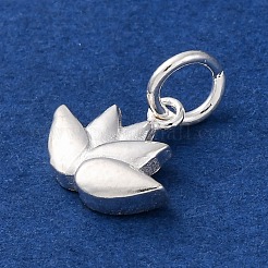 925 Lotusanhänger aus Sterlingsilber&nbsp;STER-G045-03S
