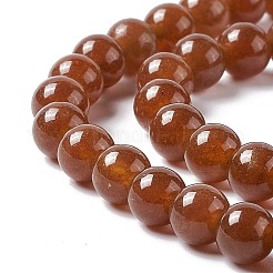 Fili di perline giada bianco naturale&nbsp;G-I334-05A