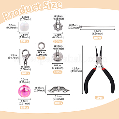 DIY-Sets zum Basteln von Engelanhängern&nbsp;DIY-YW0017-60