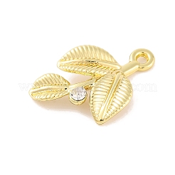 Alliage avec des breloques en strass&nbsp;FIND-G081-02A-G