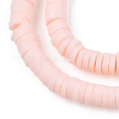 Flat Round distanziali perline fatti a mano in argilla polimerica&nbsp;X-CLAY-R067-4.0mm-27
