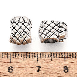 Tibetische Stil Legierung Großlochperlen&nbsp;PALLOY-T093-36AS